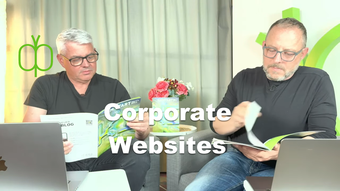 Zweiblog.com #4 - Corporate Website