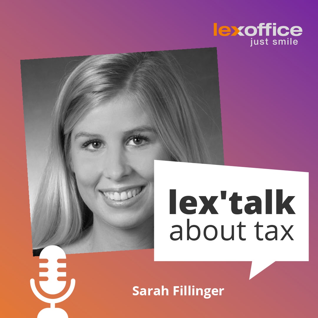 lex'talk about tax: Sarah Fillinger und Dr. Markus Wollweber über Legal Design
