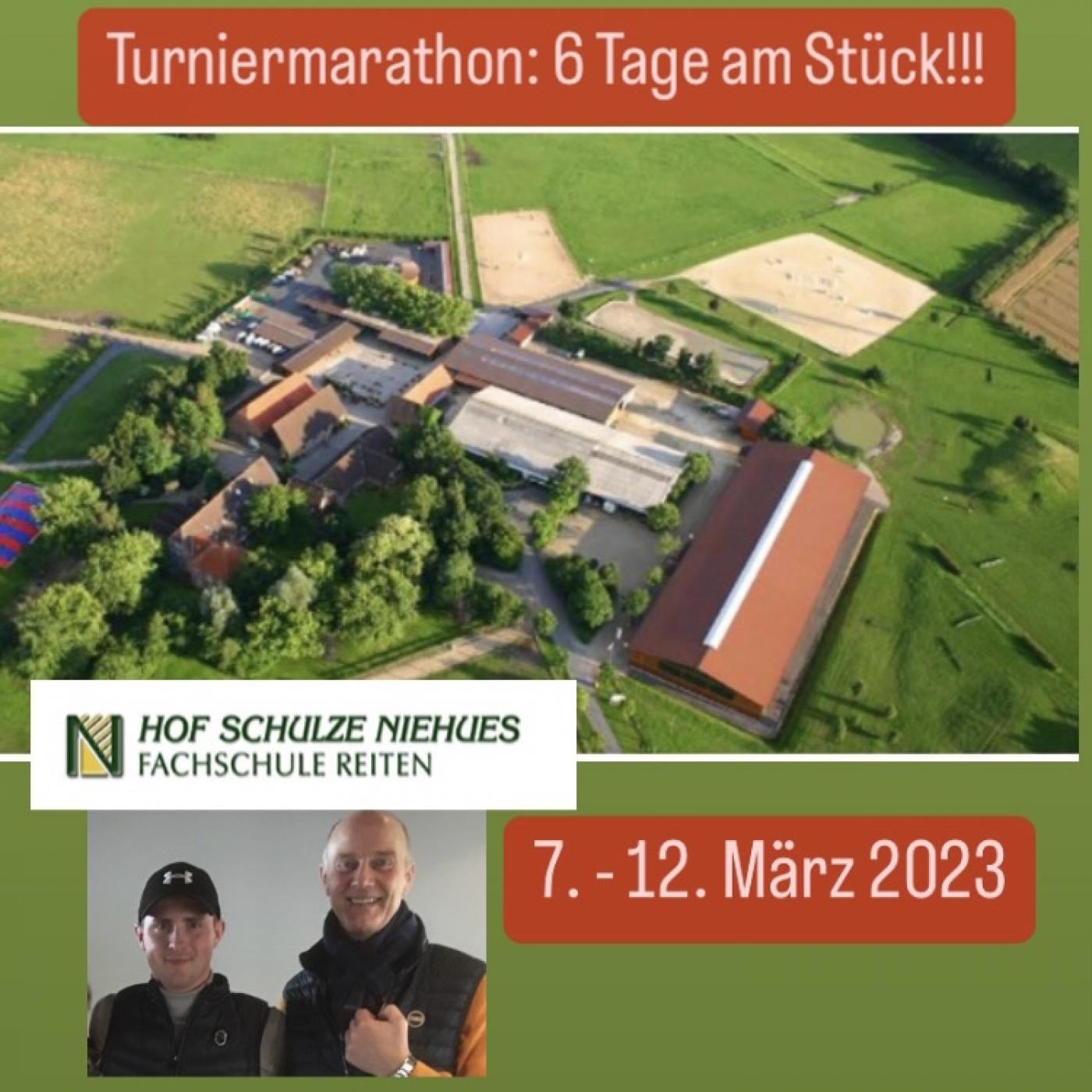 Turniermarathon: 6 Tage am Stück in Warendorf- Freckenhorst