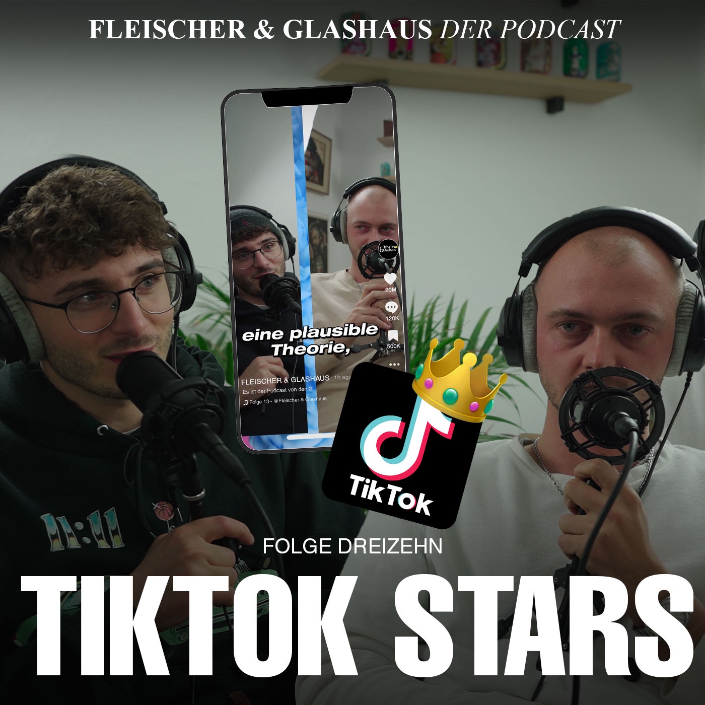 Ja, wir sind die beiden Stars von Tiktok