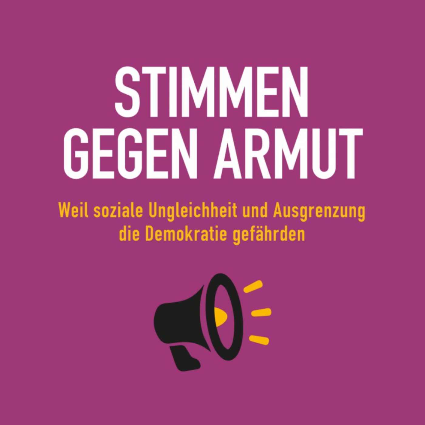 Buchpräsentation: Stimmen gegen Armut