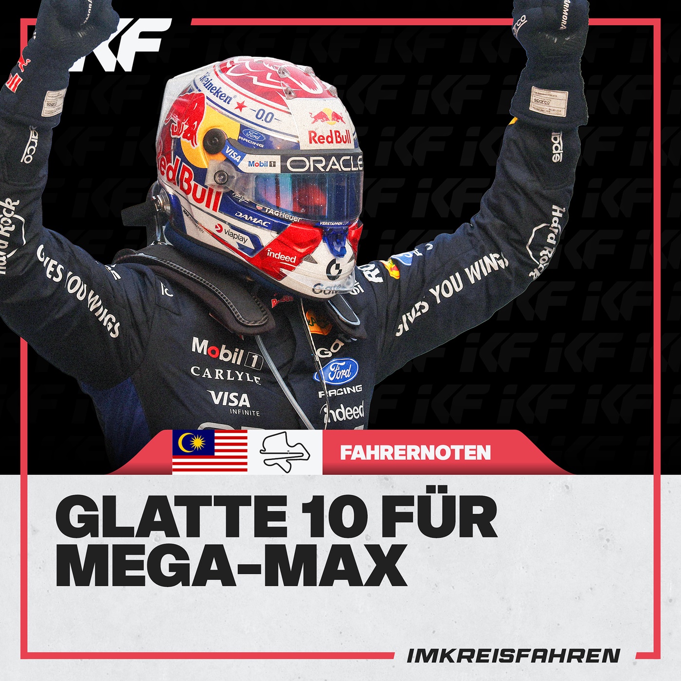 Glatte 10 Für Mega-Max | Fahrernoten Bahrain / Malaysia