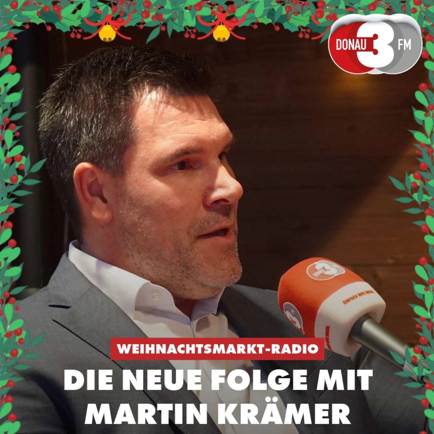 Das DONAU 3 FM Weihnachtsmarktradio mit Martin Krämer, Bürgermeister von Obermarchtal