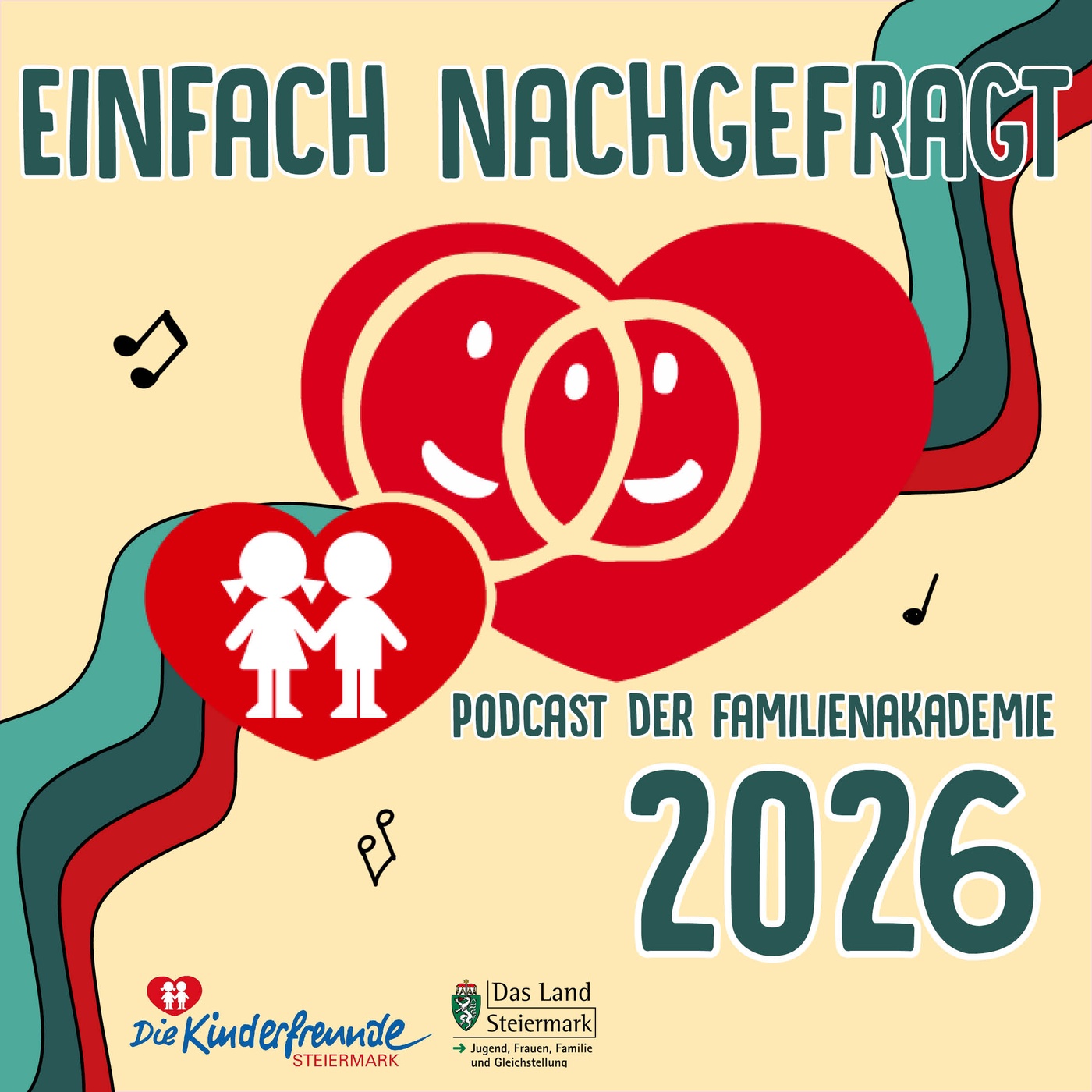 Staffel 2026 - Podcast der Familienakademie der Kinderfreunde Steiermark – Einfach nachgefragt!