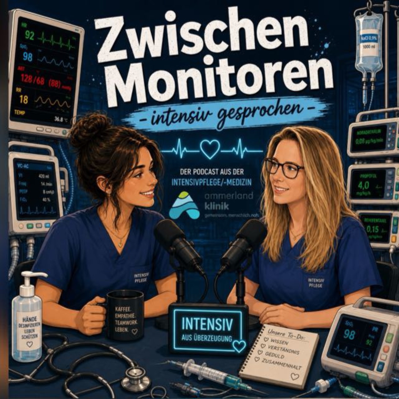 Zwischen Monitoren - Intensiv gesprochen