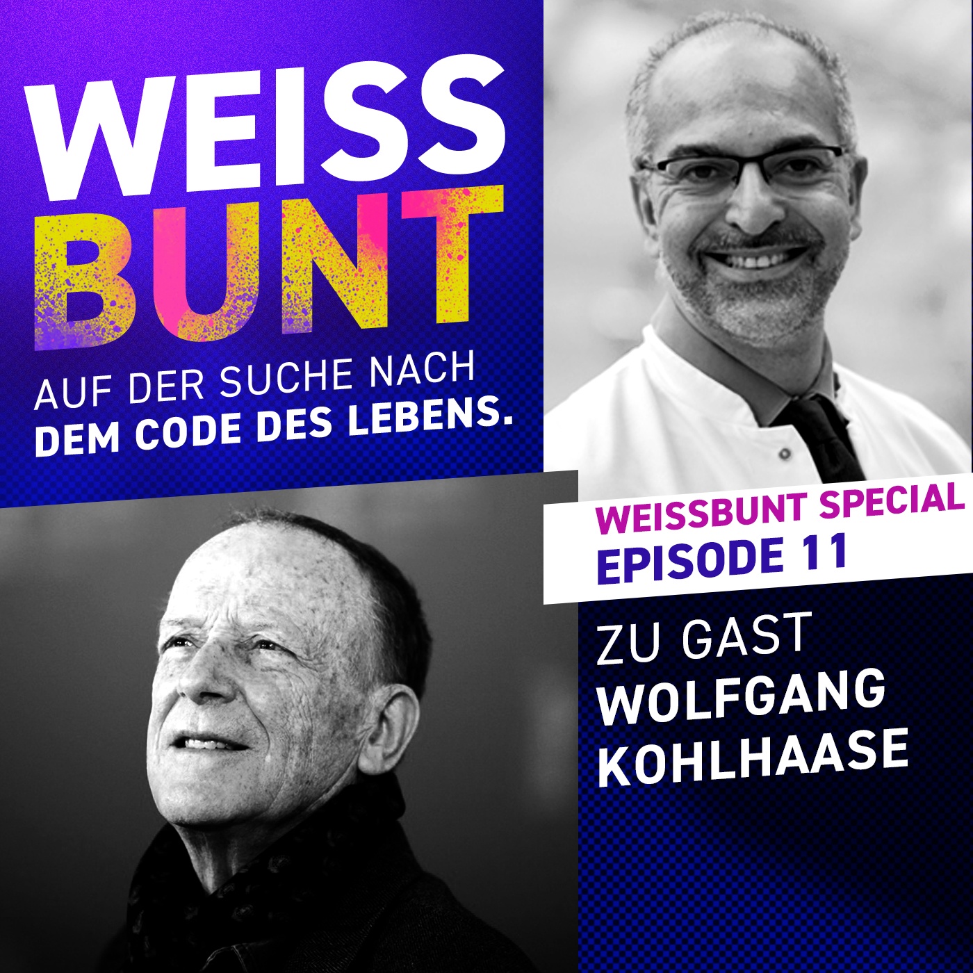 #11 - WeissBunt Special mit Wolfgang Kohlhaase - Leben in Geschichten!