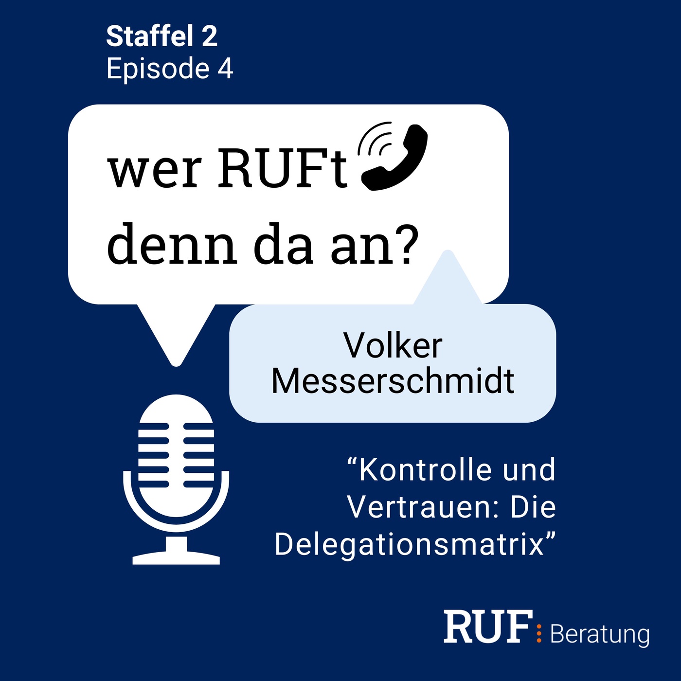 Kontrolle und Vertrauen Die Delegationsmatrix – Gast V. Messerschmidt