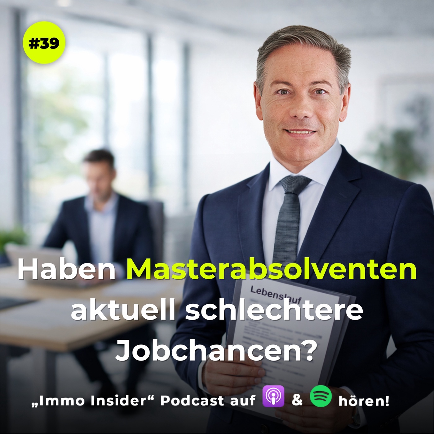 Finden Masterabsolventen der Bau und Immobilienwirtschaft aktuell eigentlich schwerer einen Job als noch vor einem Jahr?