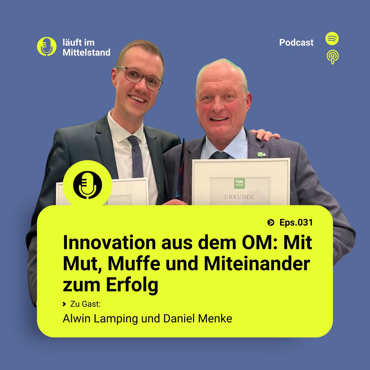 Innovation aus dem OM: Mit Mut, Muffe und Miteinander zum Erfolg