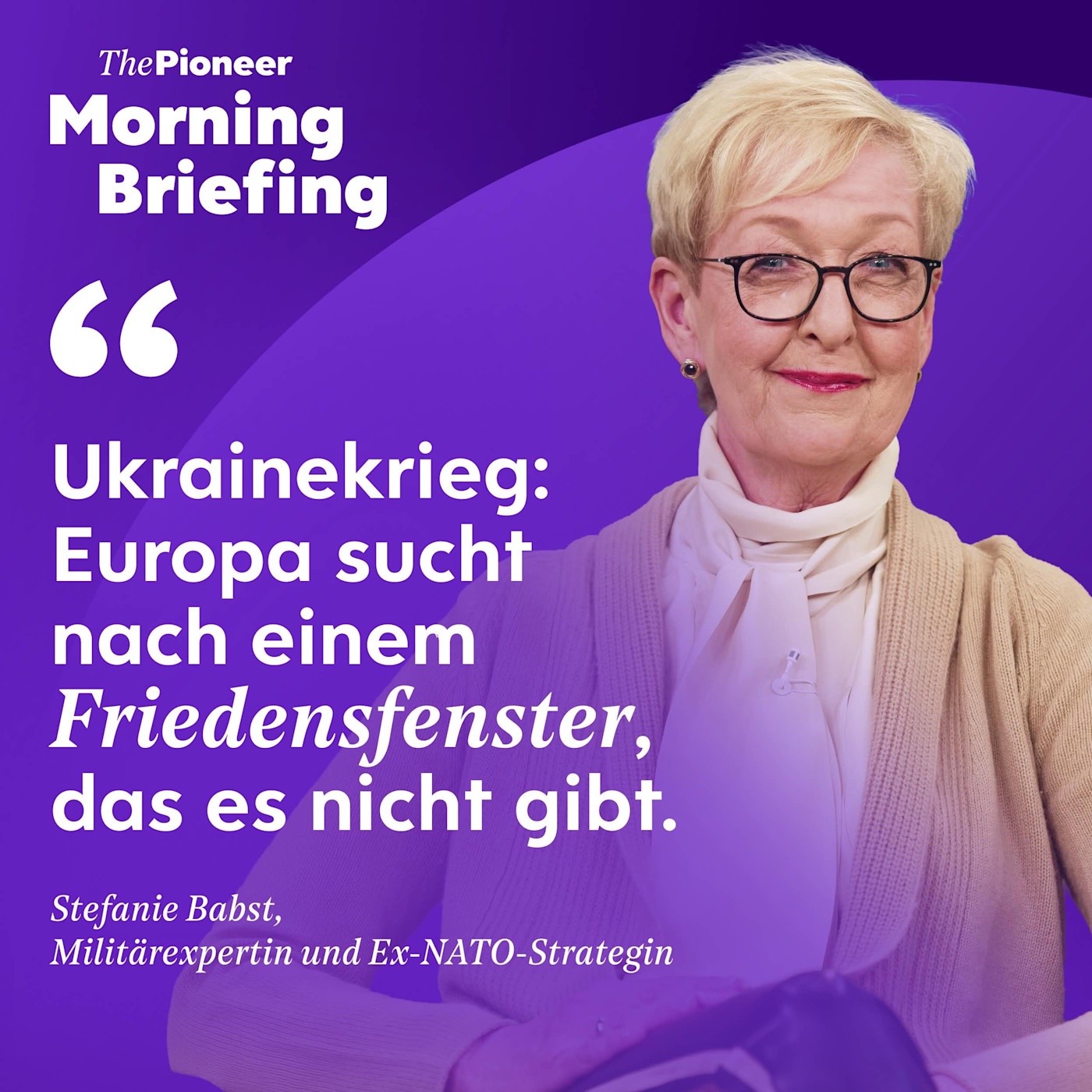 Stefanie Babst über Selenskyjs Kalkül | Posse um KI-Nutzung | Anne Schwedt