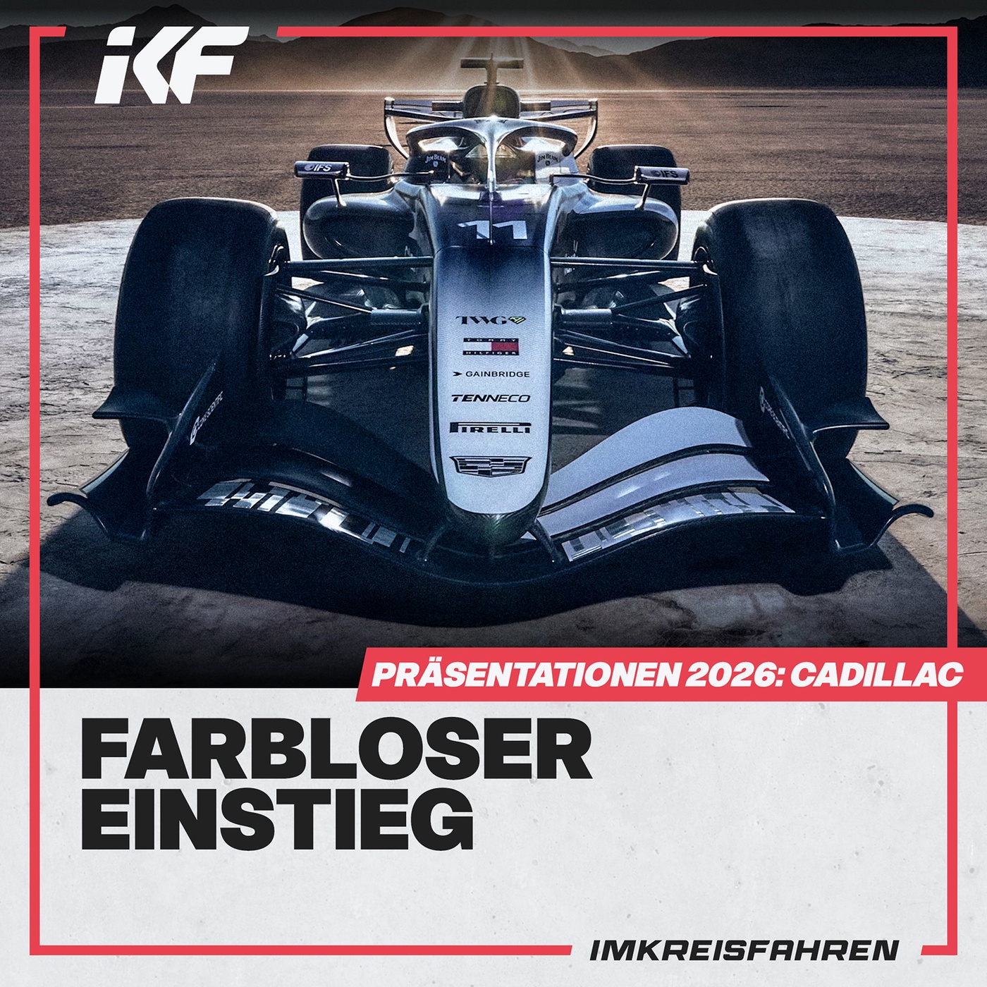 Cadillac in der Formel 1 – Super-Bowl-Show, blasse Lackierung & realistische Ziele