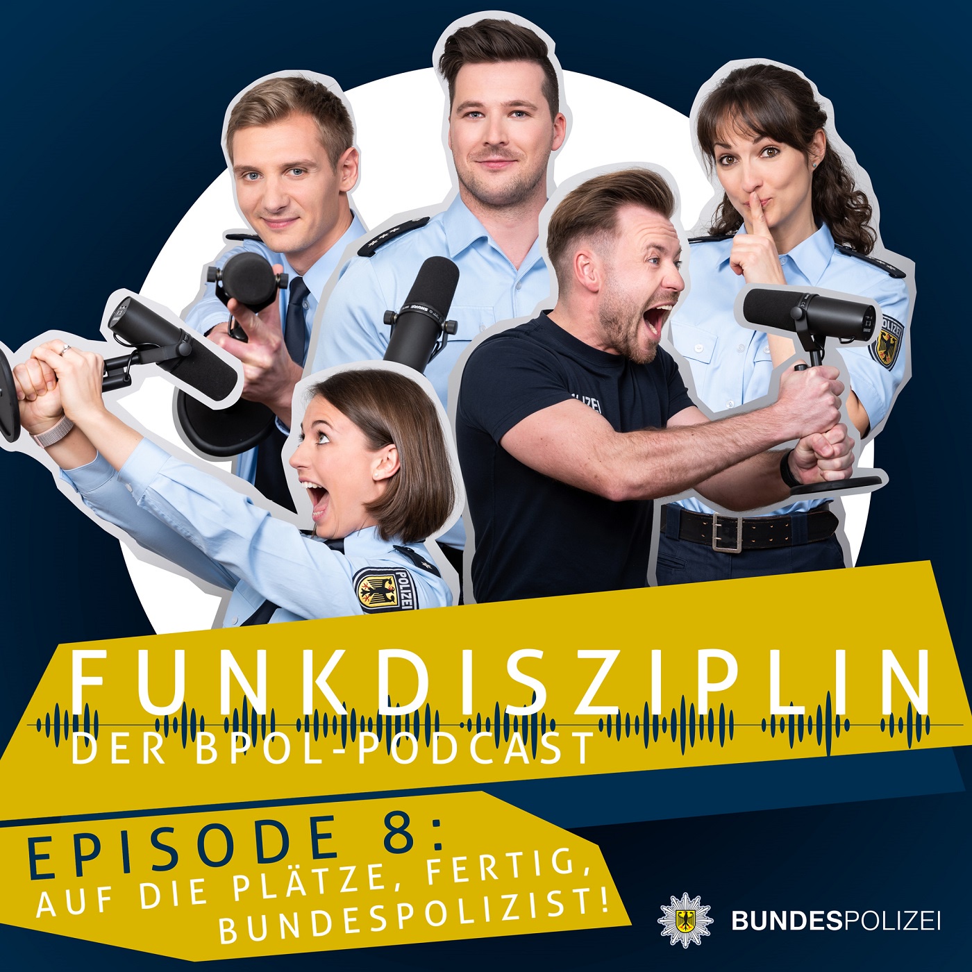 Episode 8: Auf die Plätze, fertig, Bundespolizist!