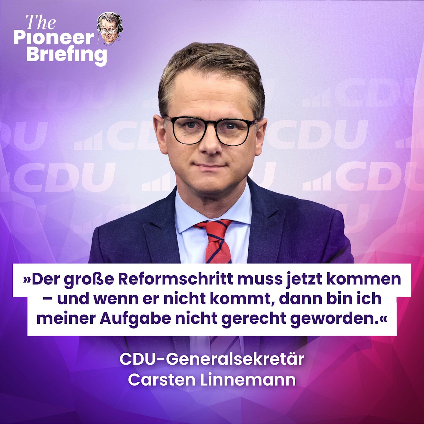 Carsten Linnemann: „Agenda 2010 war pillepalle“| Vereinigte Staaten von Europa | Anne Schwedt