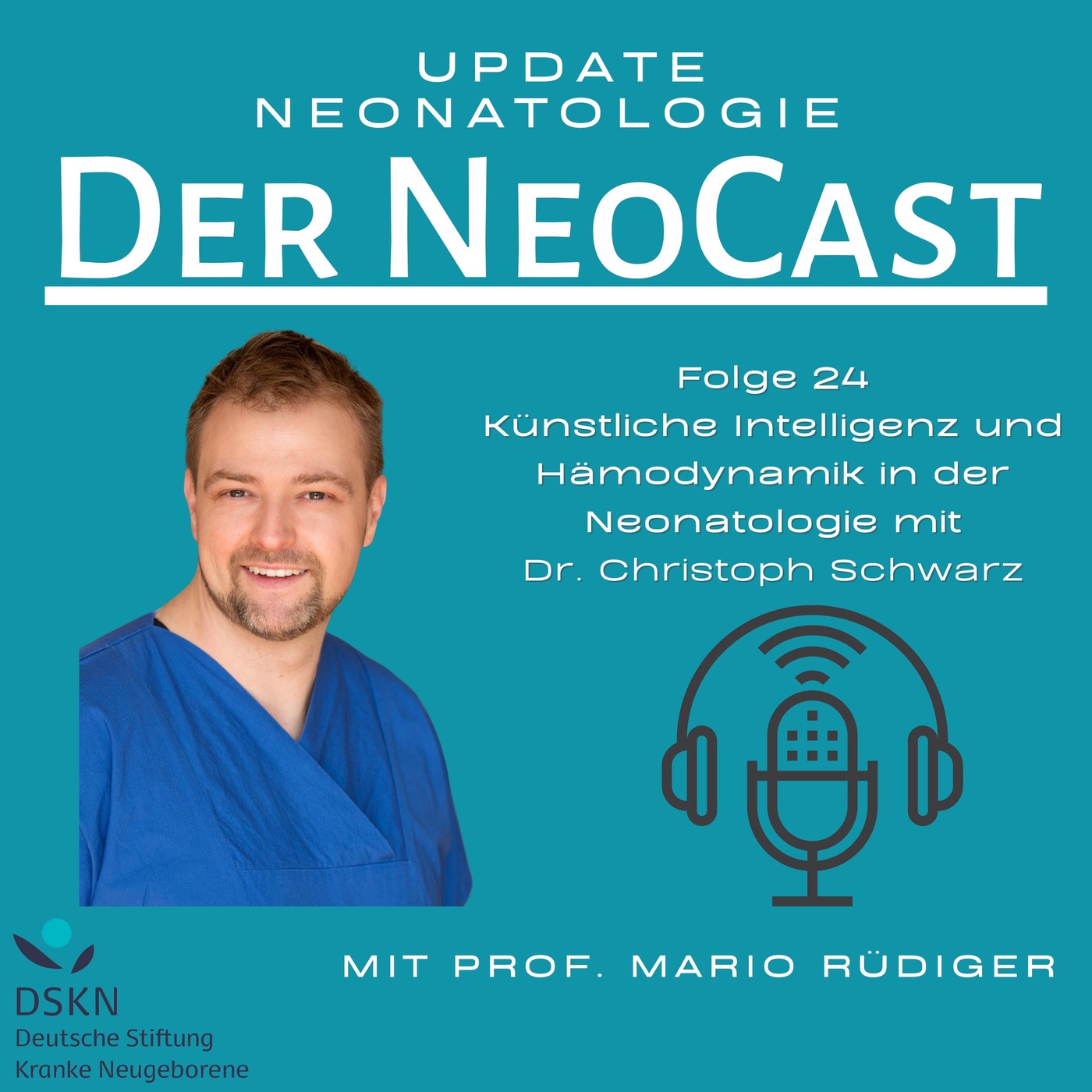 Künstliche Intelligenz und Hämodynamik in der Neonatologie mit Dr. Christoph Schwarz