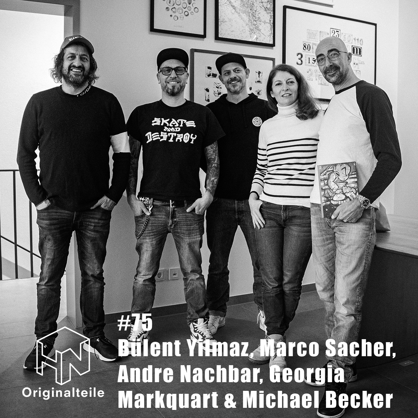 Originalteile-Podcast #75 mit Bülent Yilmaz, Marco Sacher, Andre Nachbar, Georgia Markquart & Micha Becker (Press-Crew)