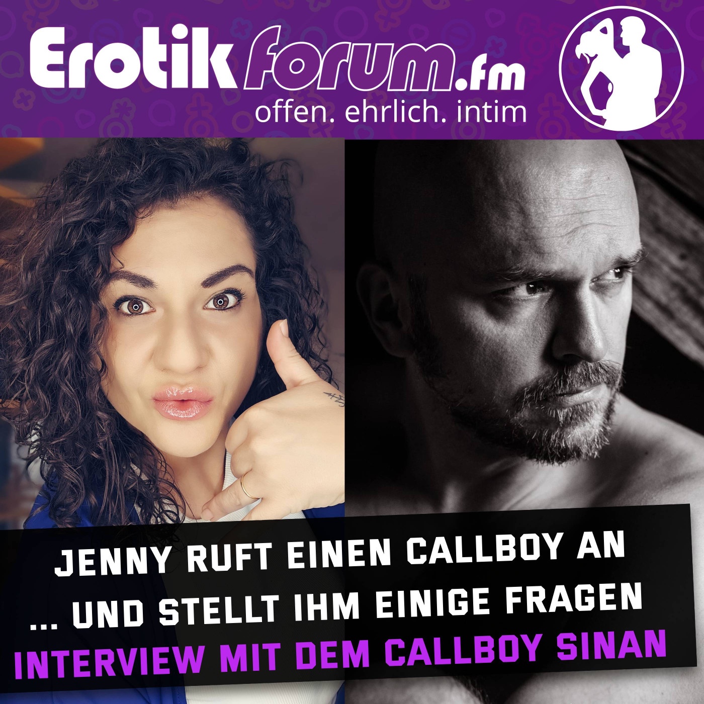 Jenny ruft einen Callboy an... und stellt ihm einige intime Fragen