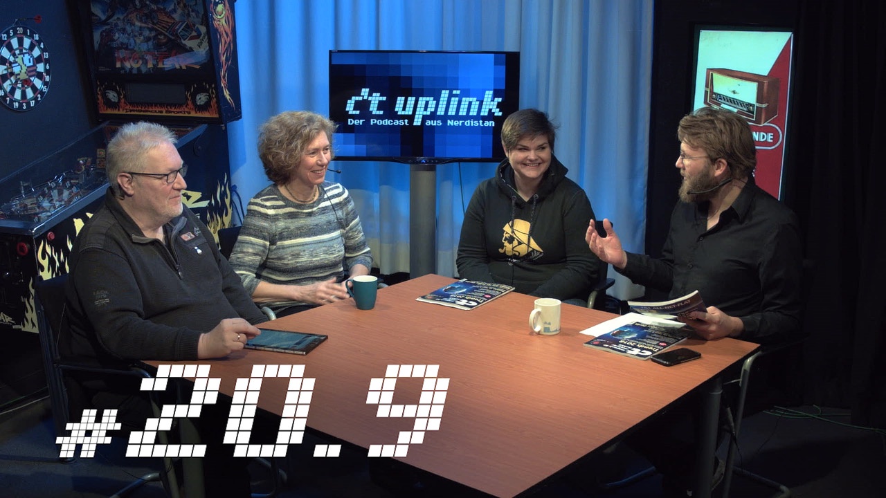 c't uplink 20.9: Dramatische Technik-Trends, 4K-Beamer und Podcast-Apps 