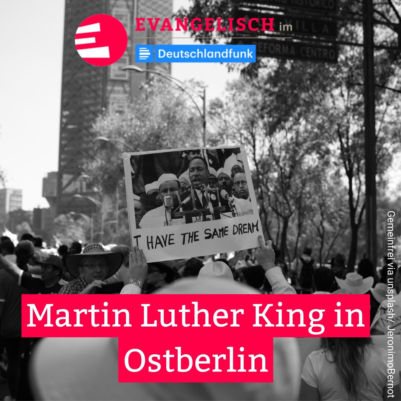 Martin Luther King in Ostberlin