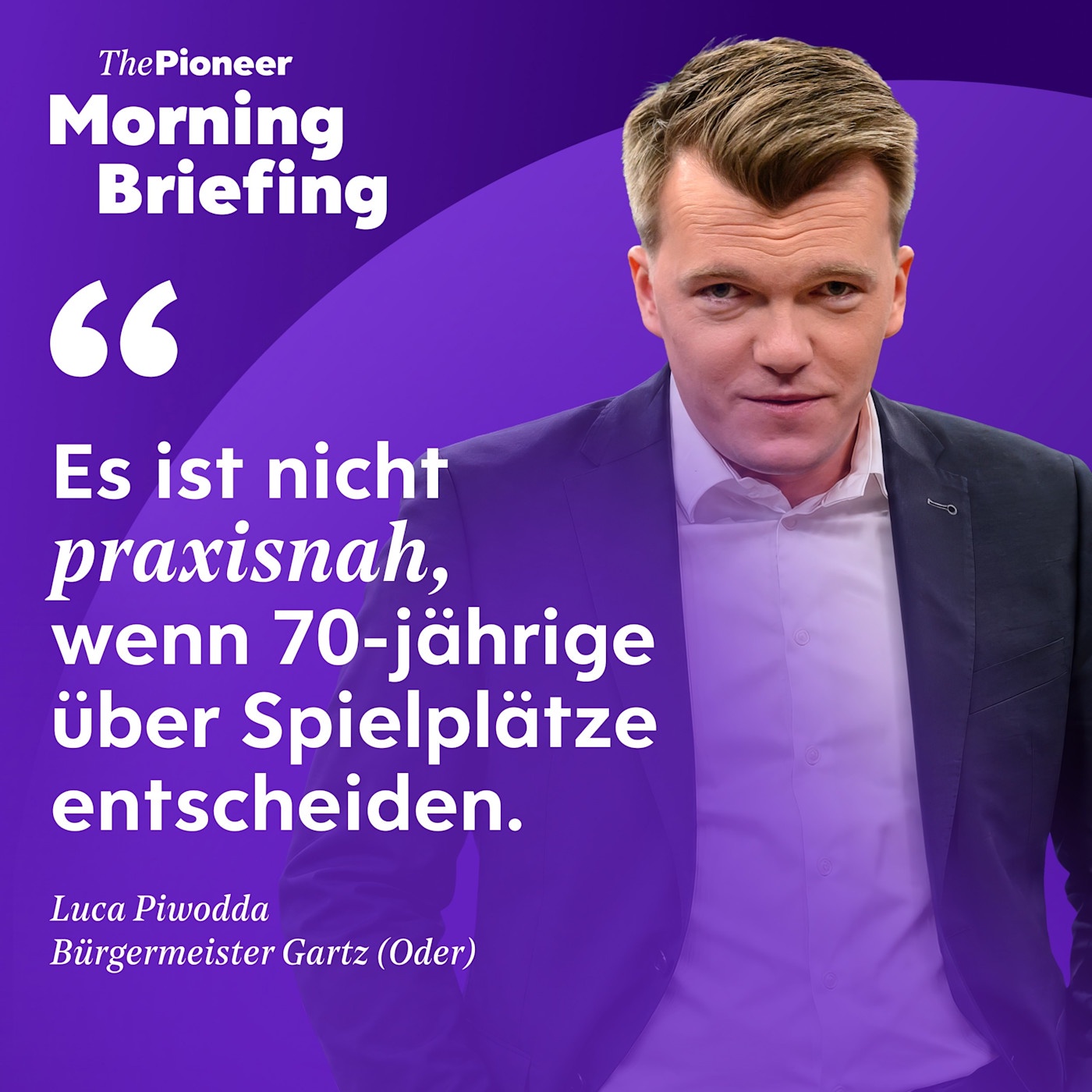 Crunchtime für die Regierung – wo bleiben die Reformen? | 27-jähriger Bürgermeister | Space X
