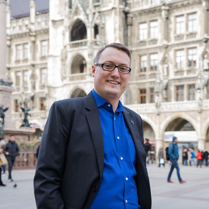 EU mitten in München? Volt: Felix Sproll