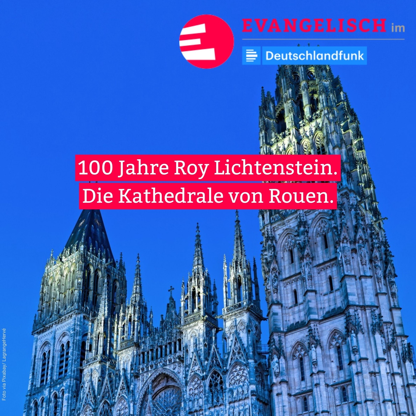 100 Jahre Roy Lichtenstein. Die Kathedrale von Rouen.