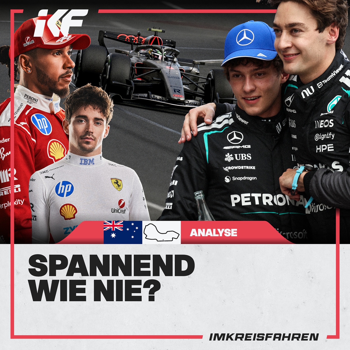 Mercedes unschlagbar? Analyse und Highlights zum Australien GP