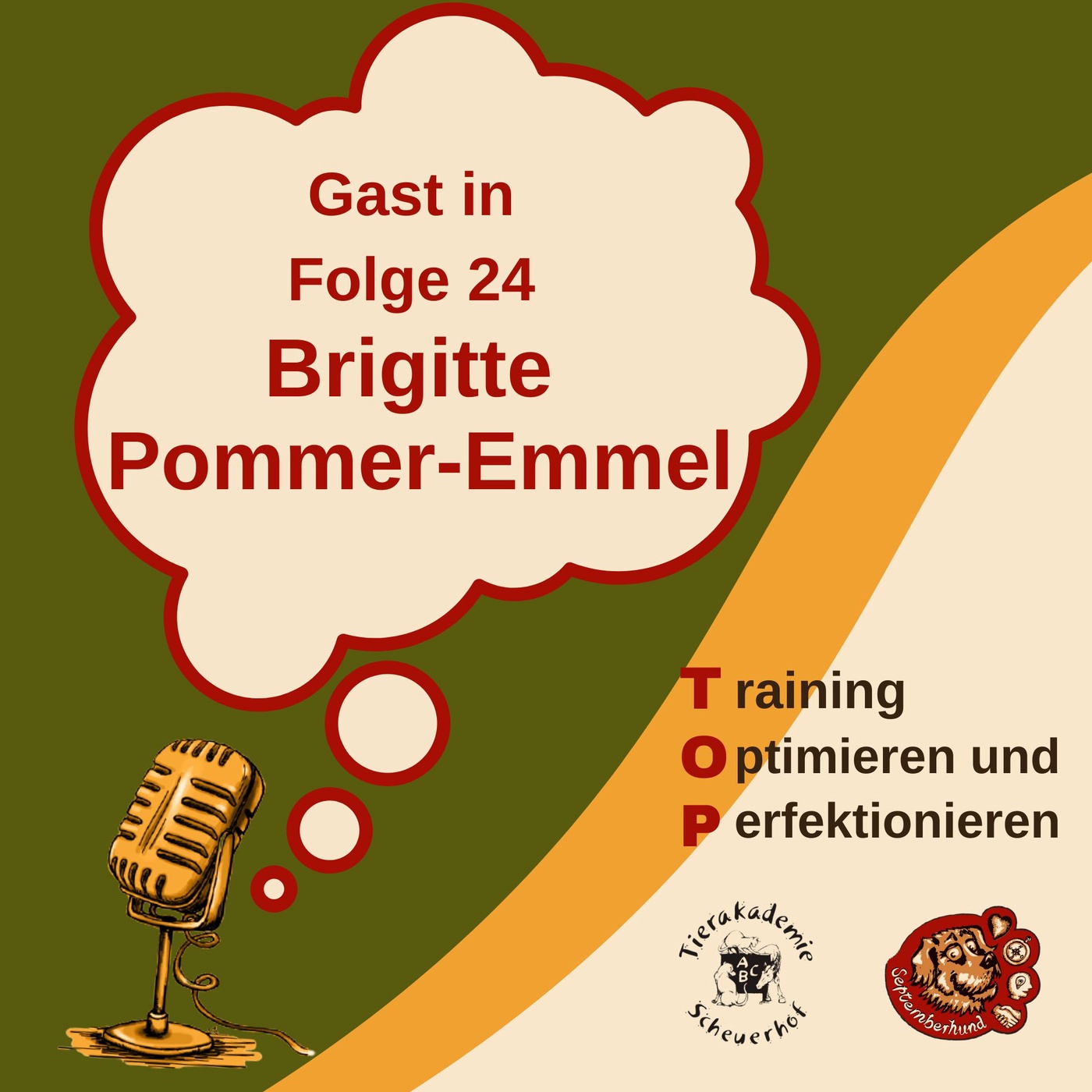 Septemberhund im Gespräch mit Brigitte Pommer-Emmel.