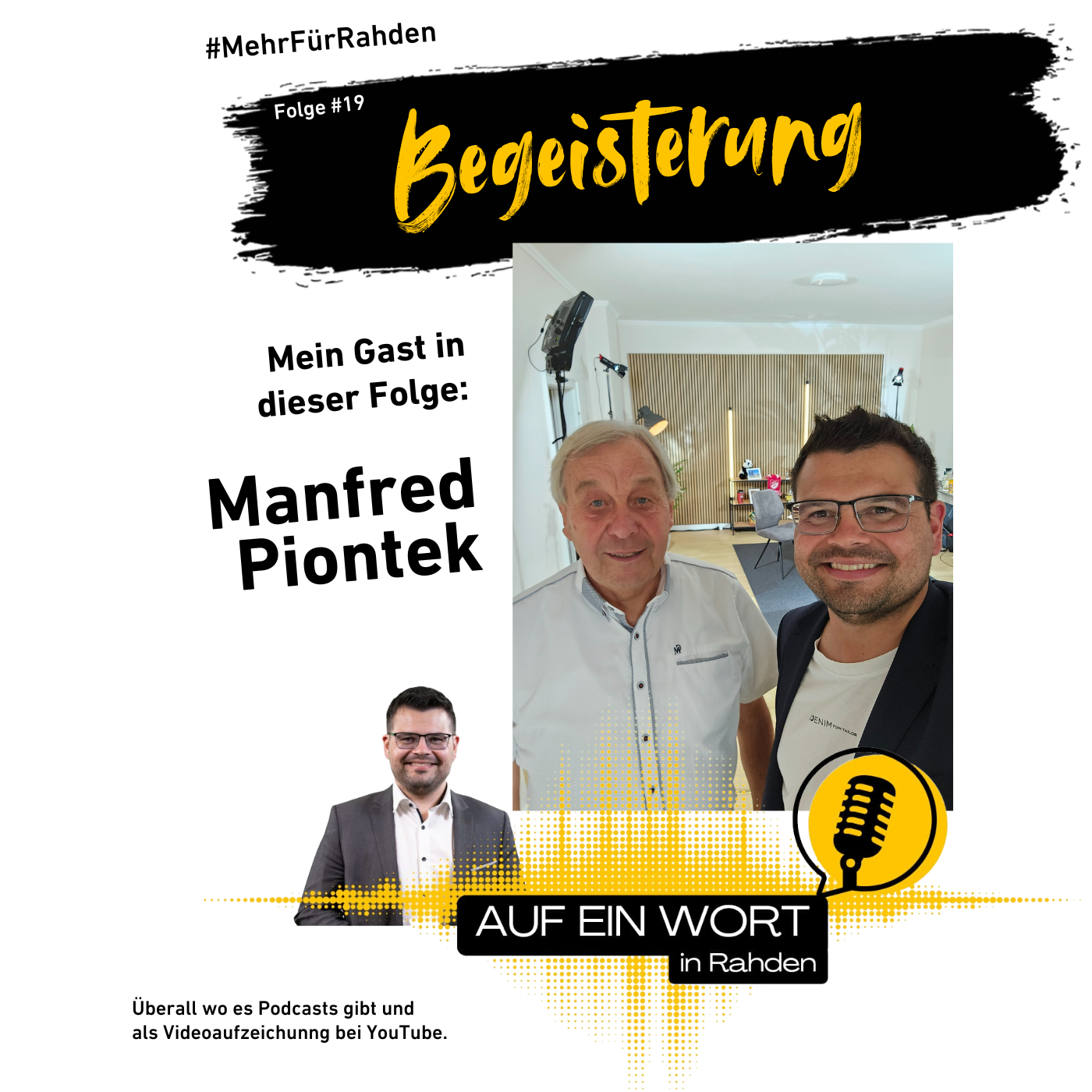 Folge #19 - Manfred Piontek - Begeisterung