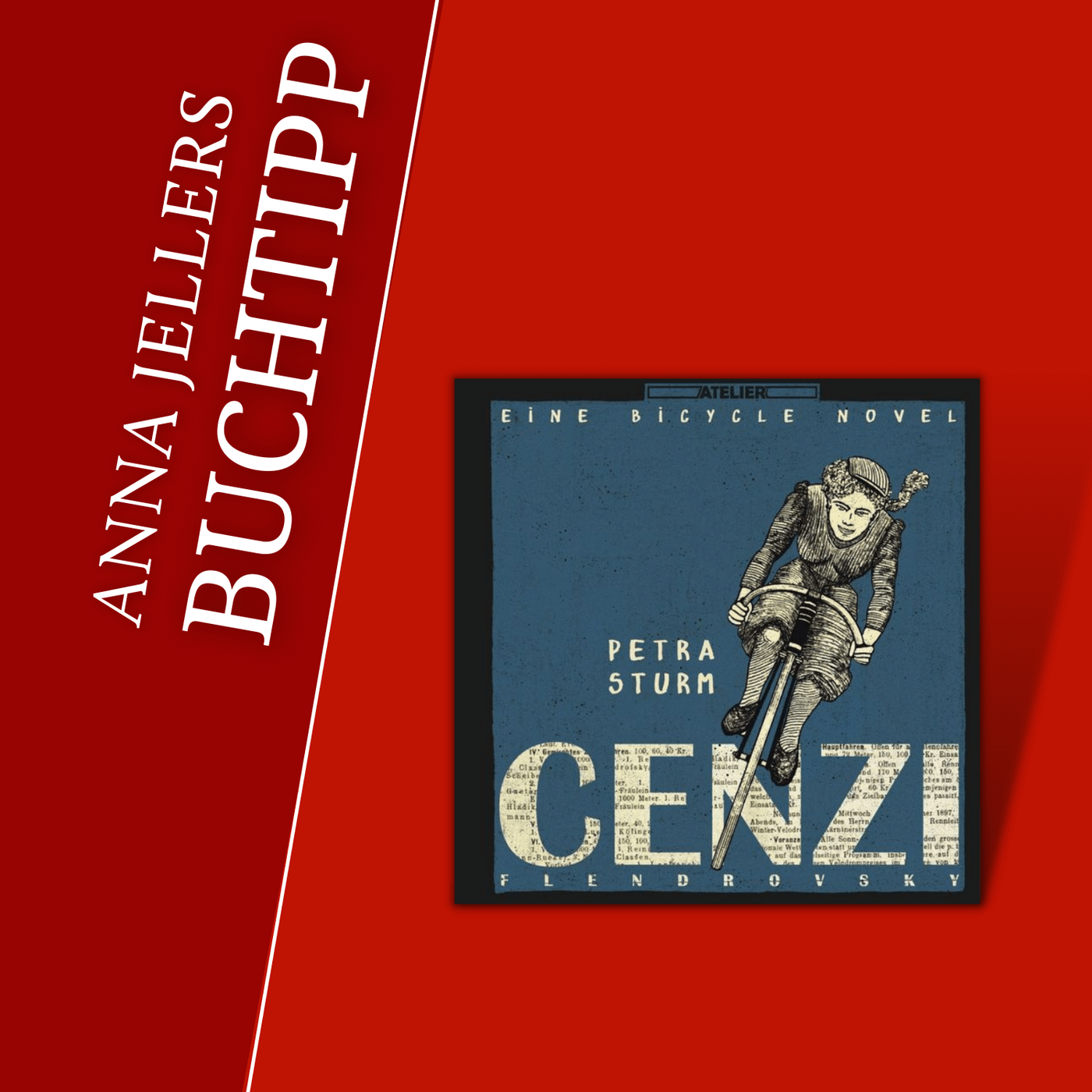 Anna Jellers Buchtipp | Petra Sturm: Cenzi Flendrovsky