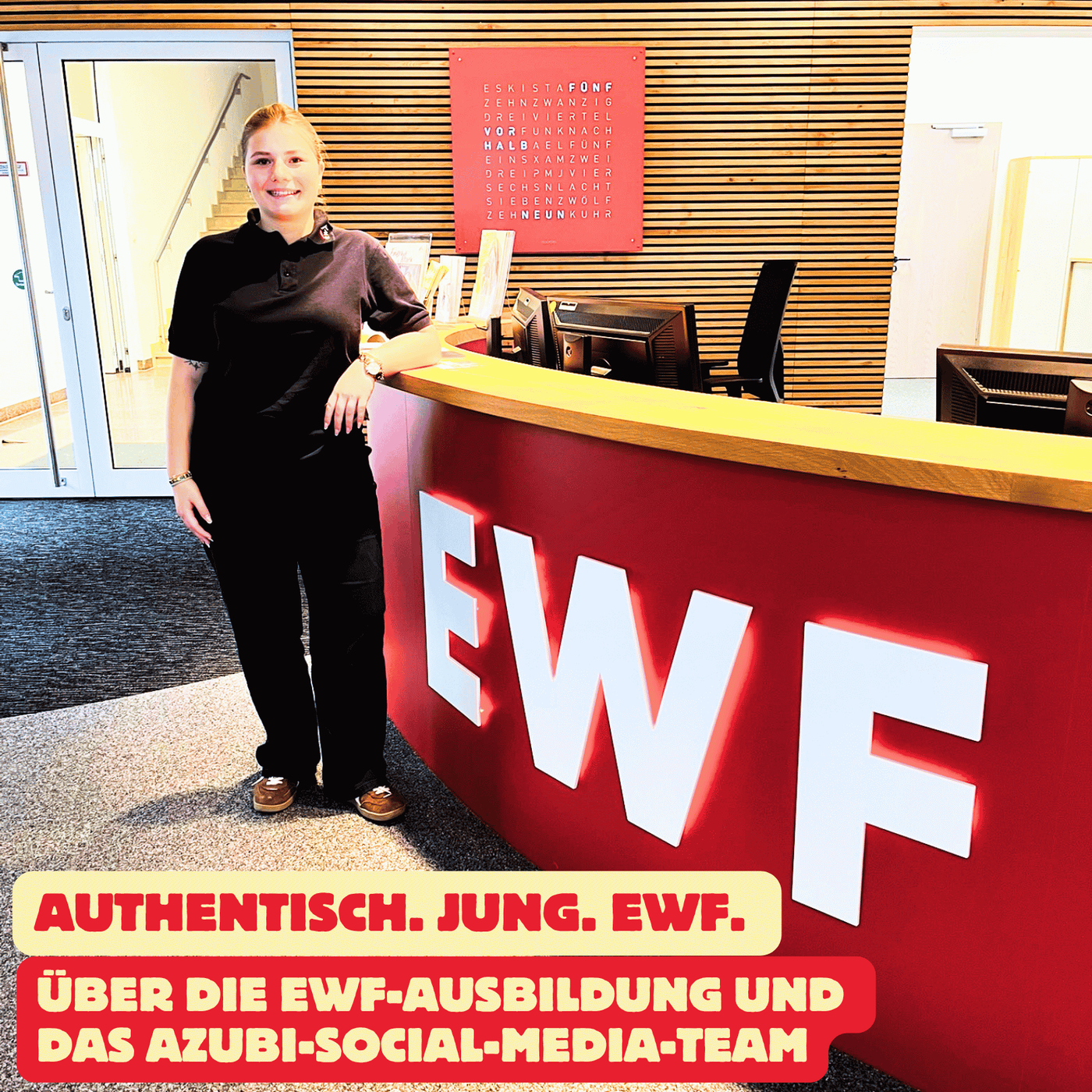 Folge 230: Authentisch. Jung. EWF. -  über die EWF-Ausbildung und das Azubi-Social-Media-Team