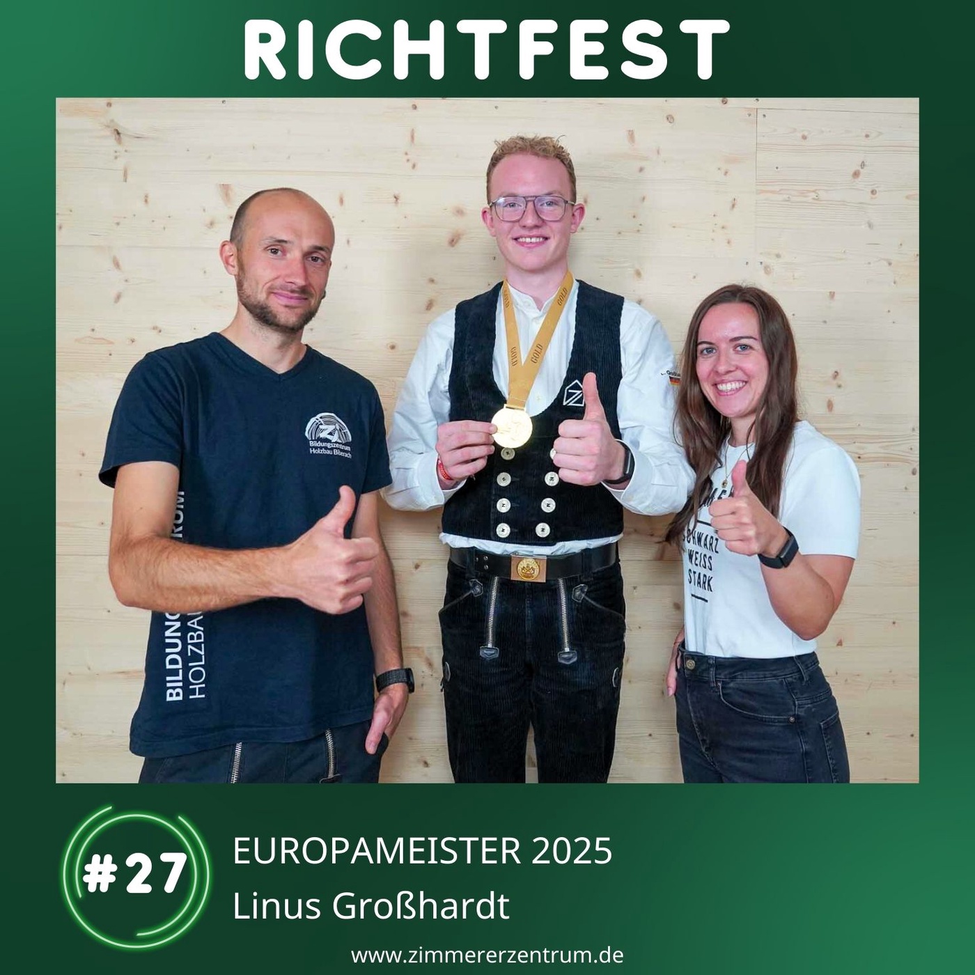 #27 Europameister 2025 X Linus Großhardt