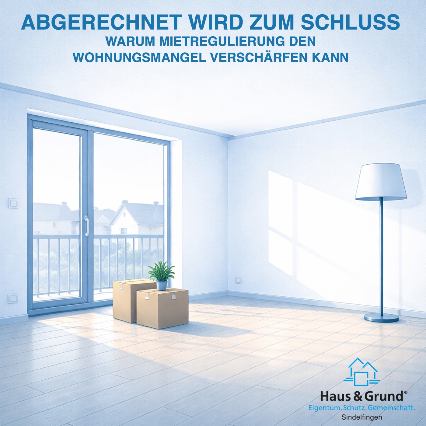 Abgerechnet wird zum Schluss – warum Mietregulierung den Wohnungsmangel verschärfen kann