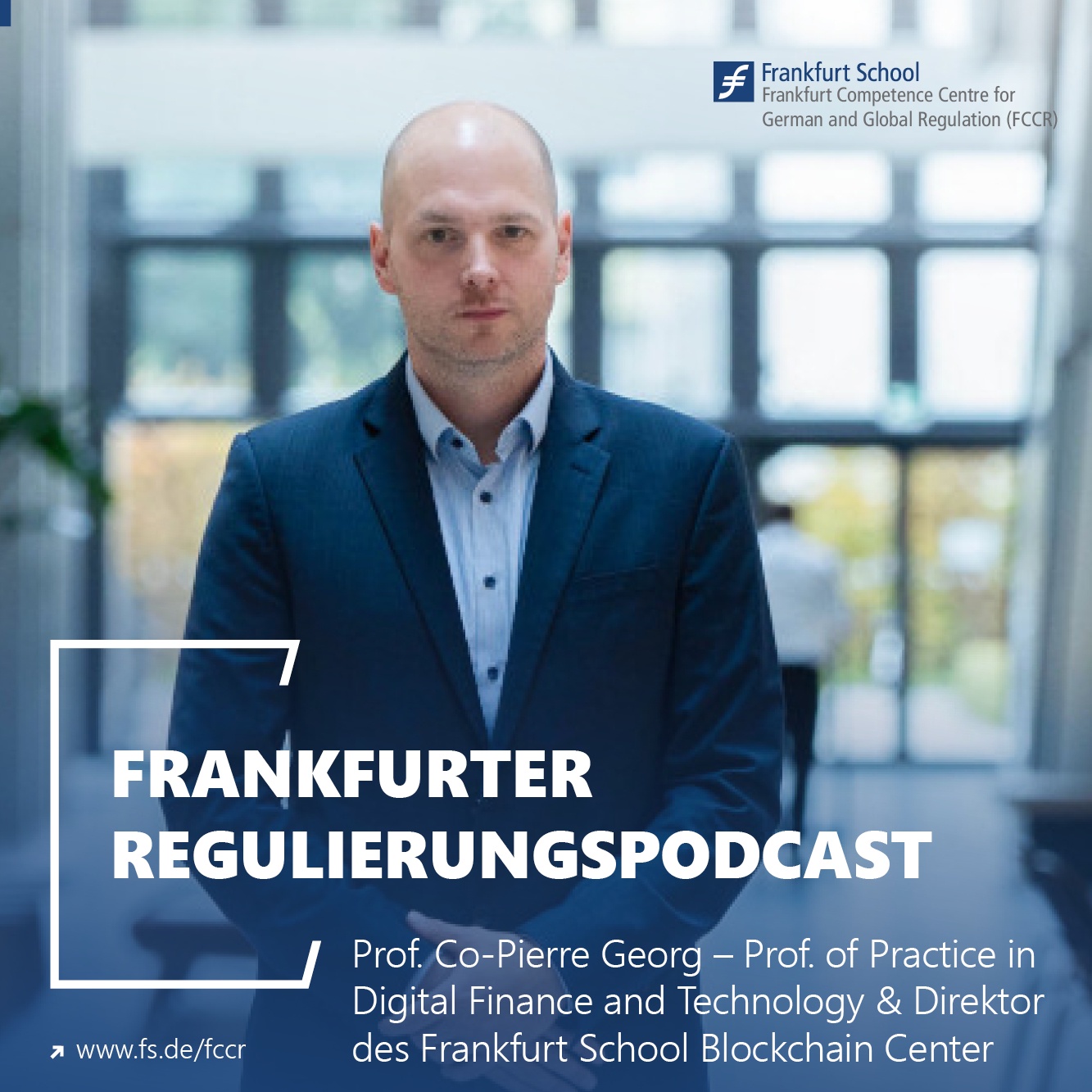 Prof. Co-Pierre Georg, FS, Direktor des Frankfurt School Blockchain Center