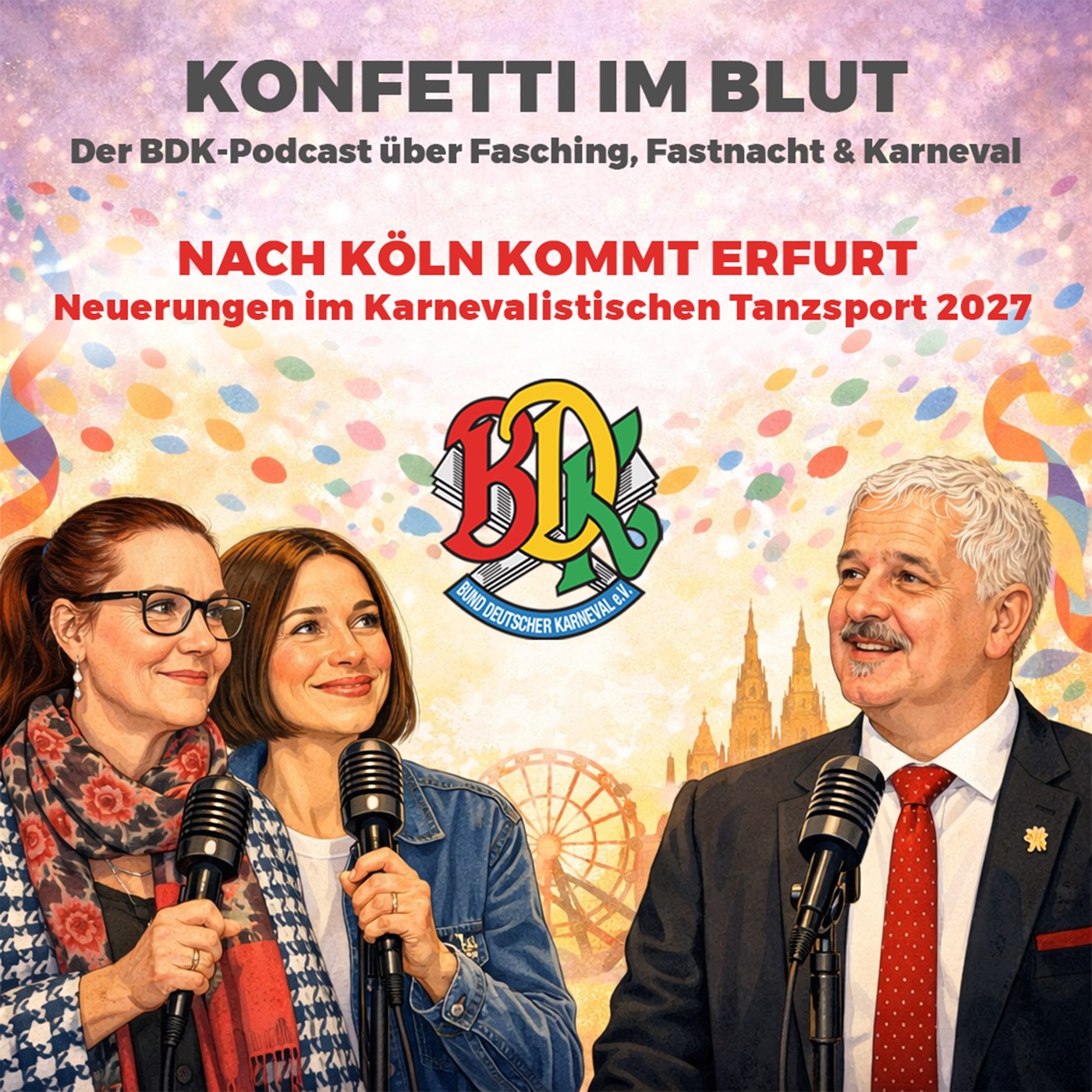 Nach Köln kommt Erfurt! Neuerungen im Karnevalistischen Tanzsport 2027