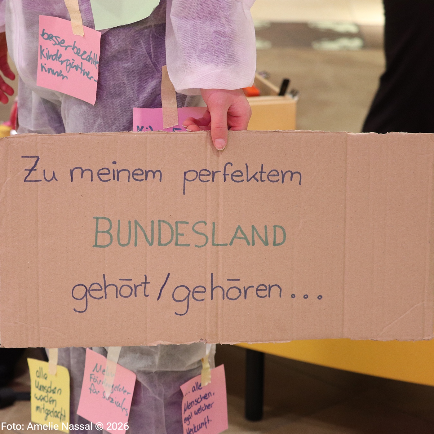 Über Politik reden - in der Shoppingmall?