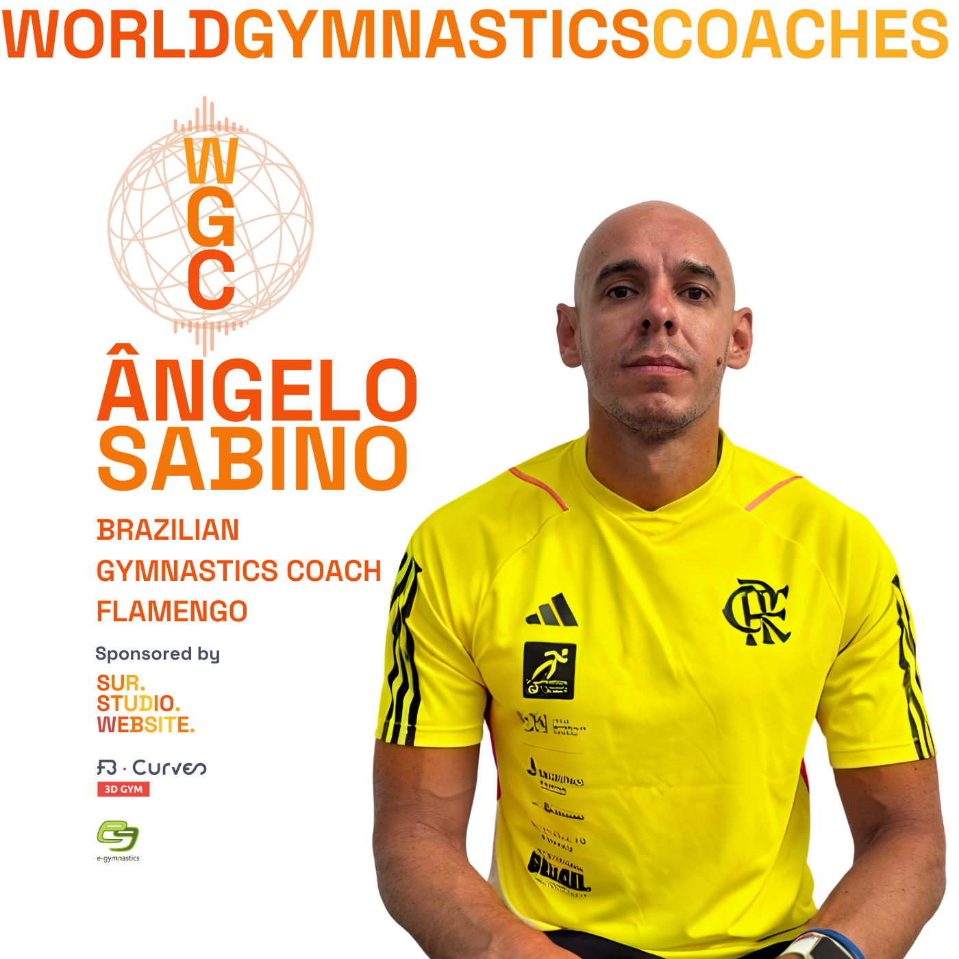 16. Ângelo Sabino - WAG Artistic Gymnastics Coach - Youth National Team of Brazil