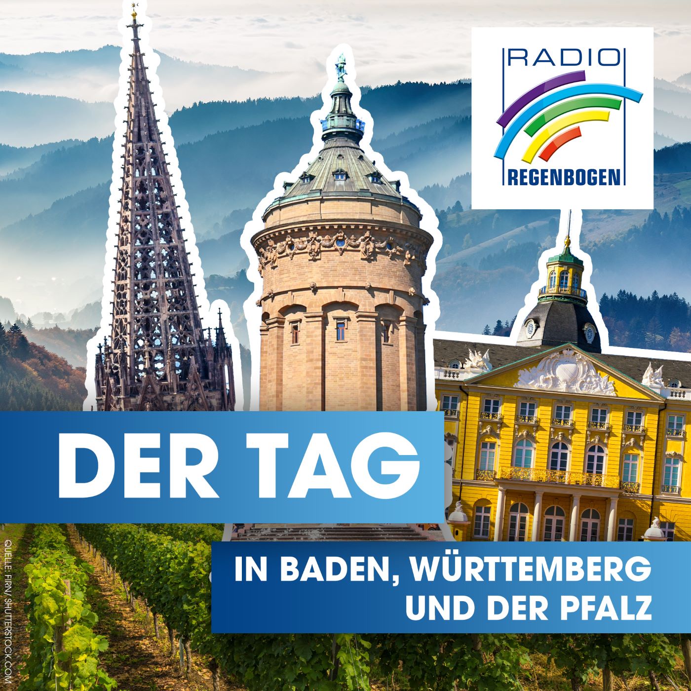 Der Tag in Baden, Württemberg und der Pfalz