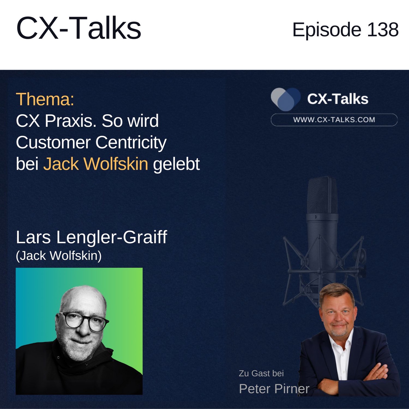 #138 So wird Customer Centricity bei Jack Wolfskin gelebt. Lars Lengler-Graiff bei Peter Pirner
