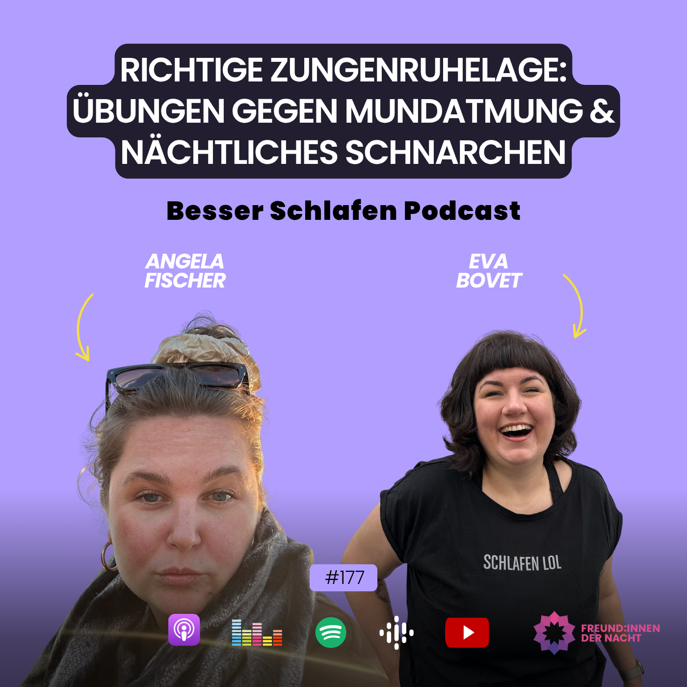 Richtige Zungenruhelage: Übungen gegen Mundatmung & nächtliches Schnarchen (#177)