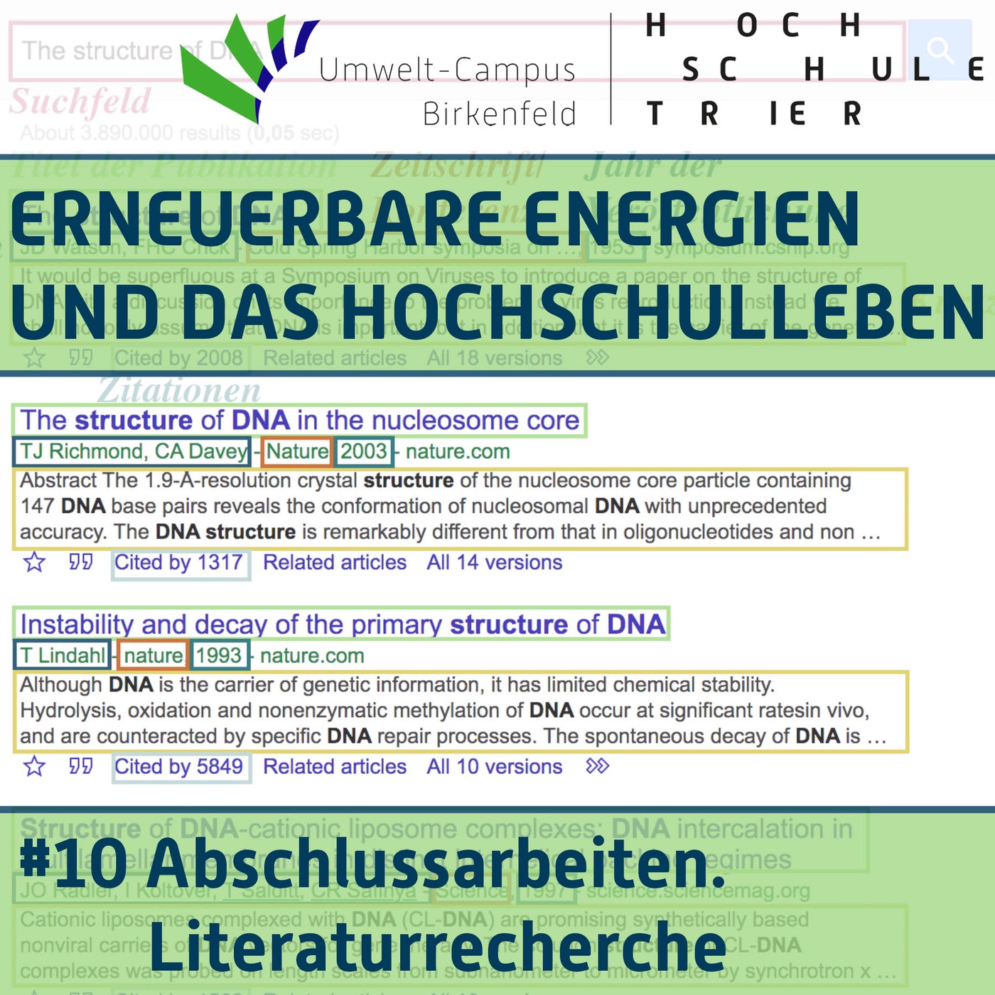 #10 Abschlussarbeiten. Literaturrecherche