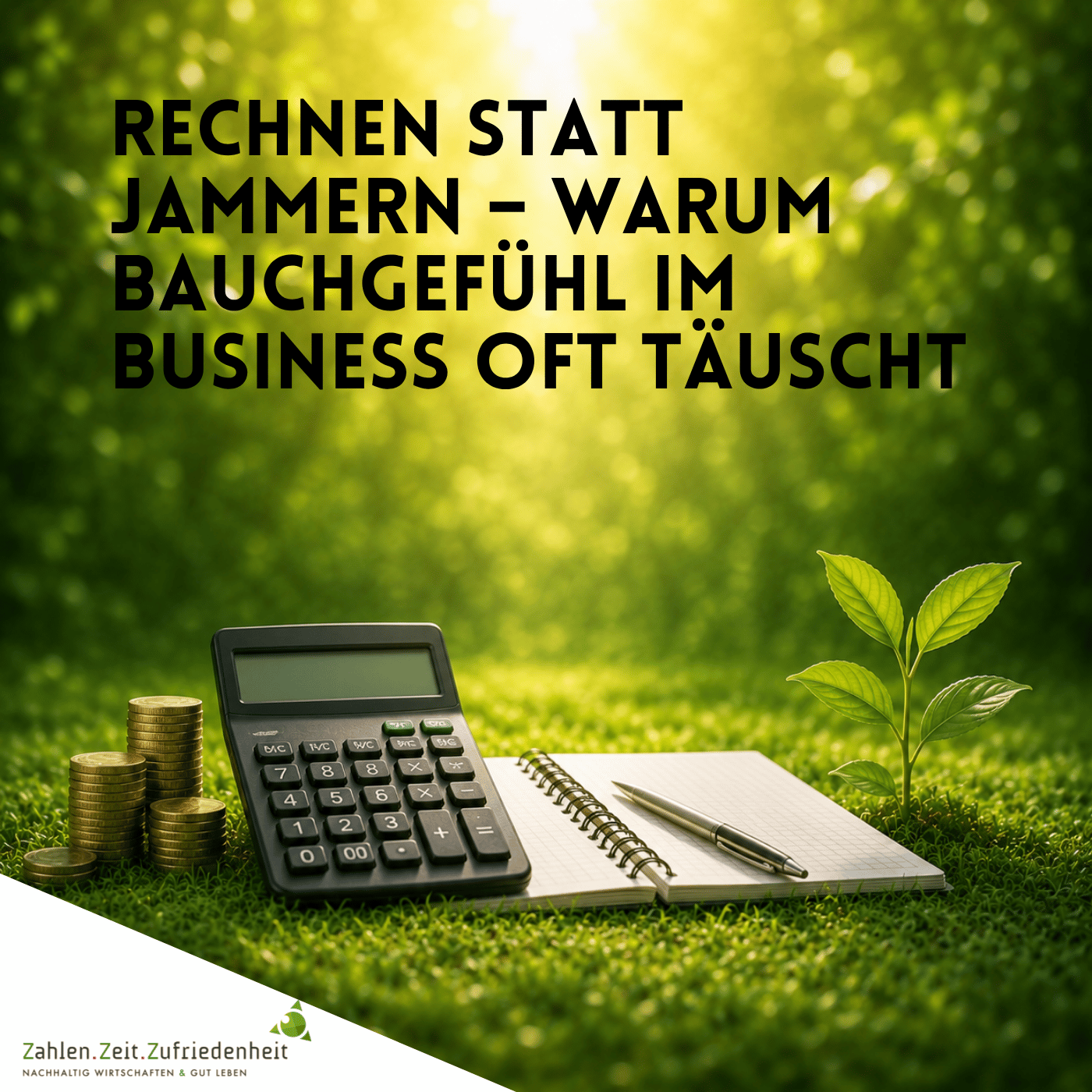 Rechnen statt jammern – warum Bauchgefühl im Business oft täuscht