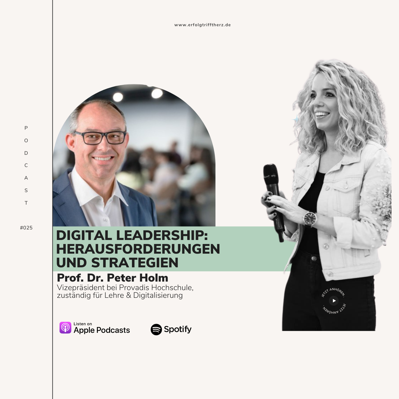 #025 - Digital Leadership: Herausforderungen und Strategien - mit Prof. Dr. Peter Holm