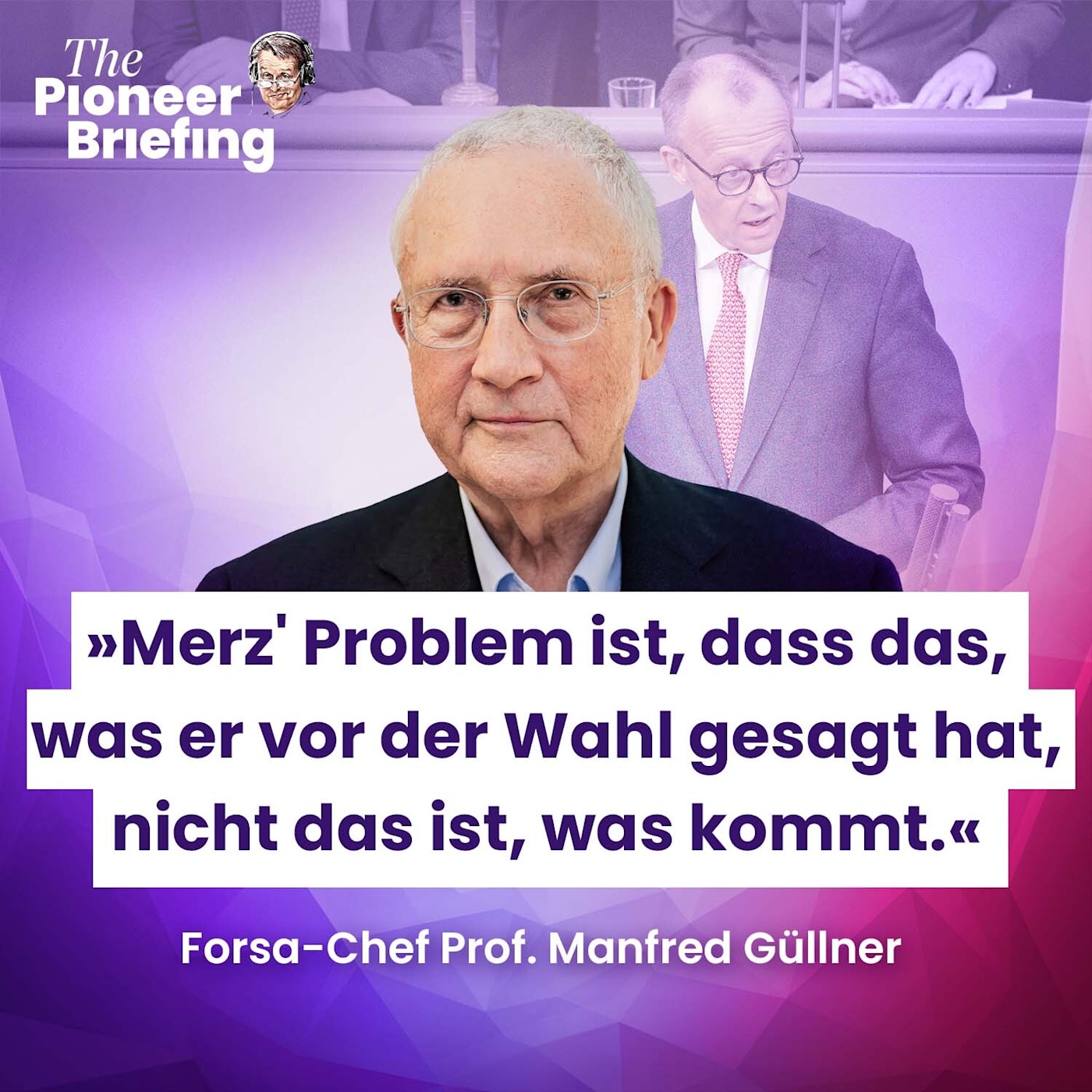 Warum sind die Deutschen unzufrieden mit dem Kanzler, Prof. Manfred Güllner? 