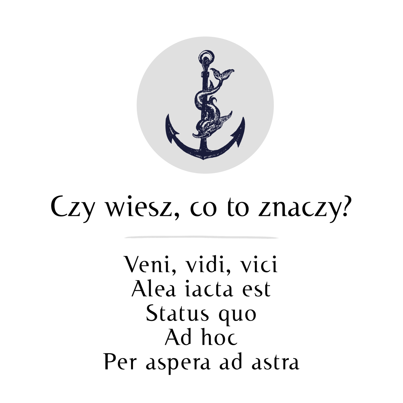 Veni, vidi, vici i inne znane łacińskie sentencje. Lente S04E16: Spotkanie