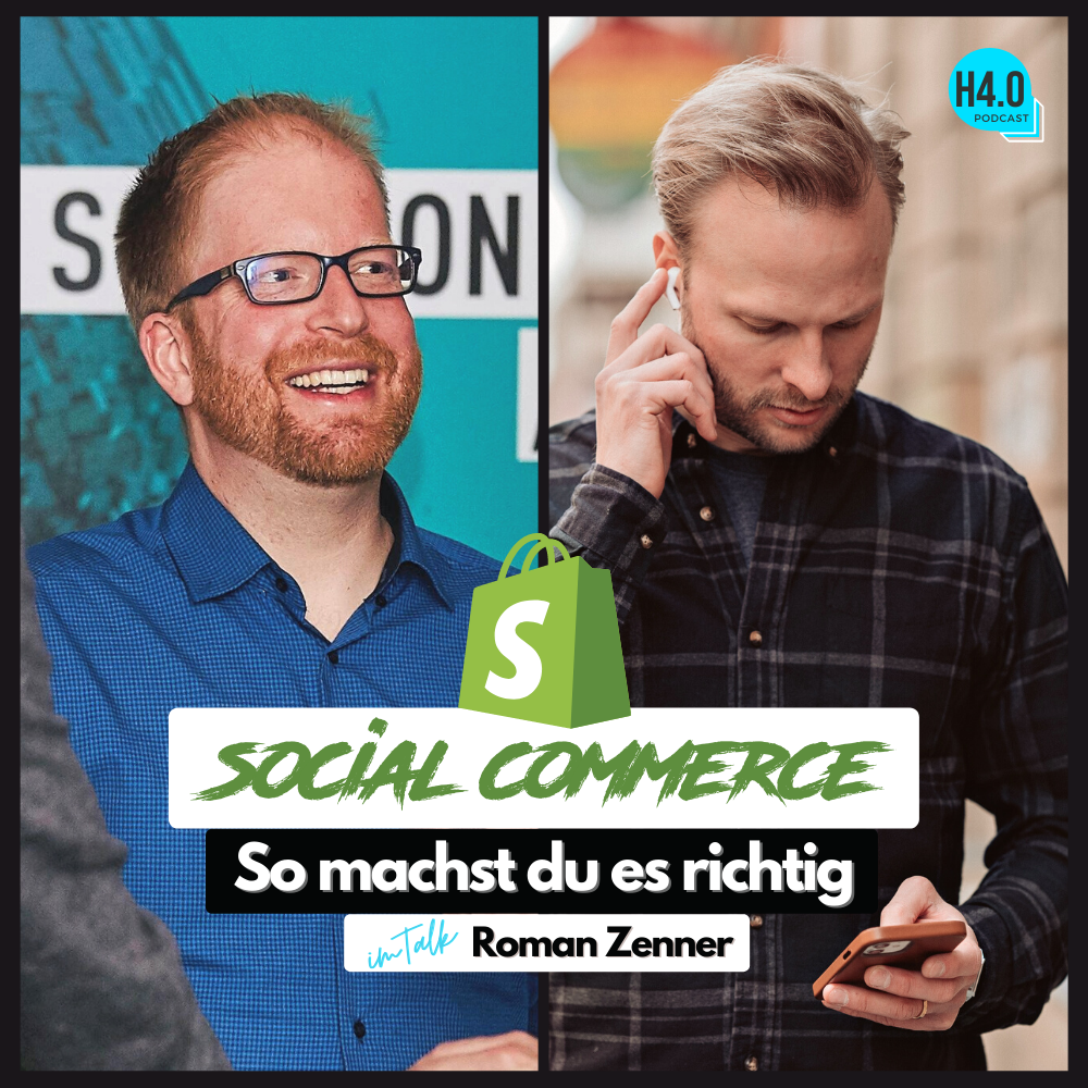 #77 Shopify & Social Commerce | Im Talk mit Dr. Roman Zenner (Technical Partner Manager bei Shopify)