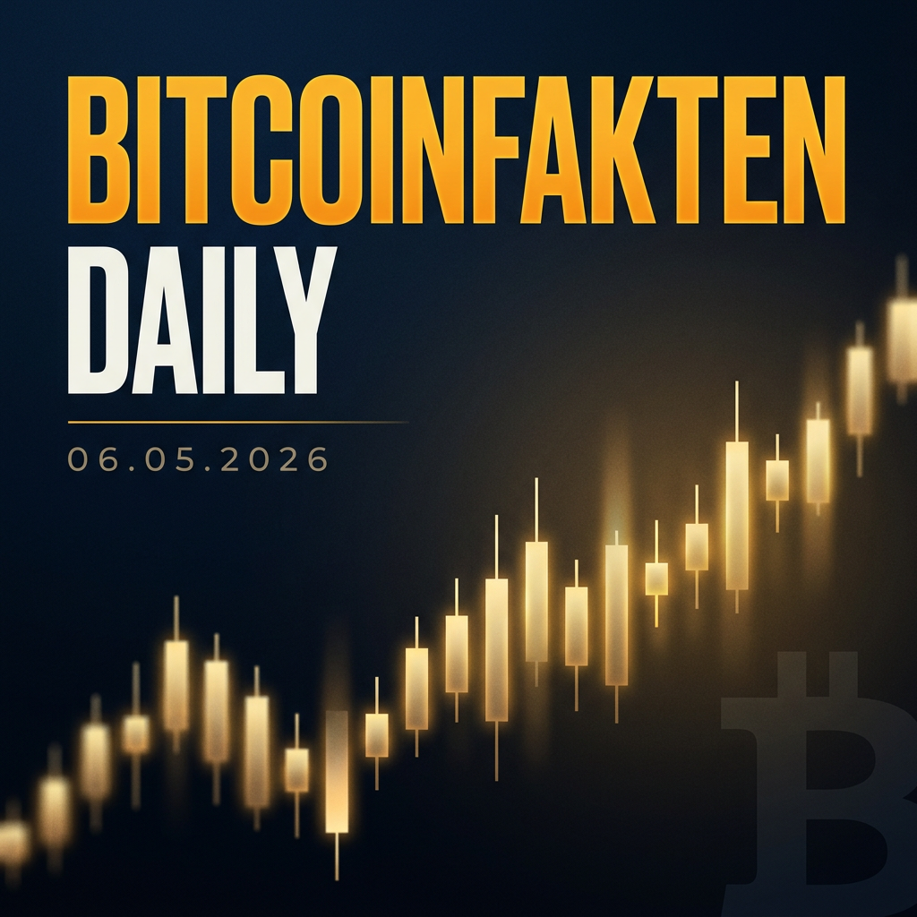 Bitcoinfakten Daily · 06.05.2026 — Bitcoin-Haltefrist, Steuer, Kursauswirkungen