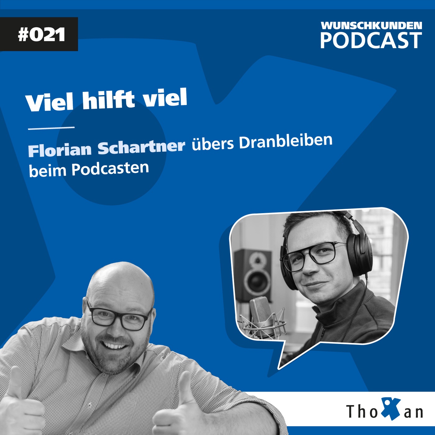 Viel hilft viel: Florian Schartner übers Dranbleiben beim Podcasten