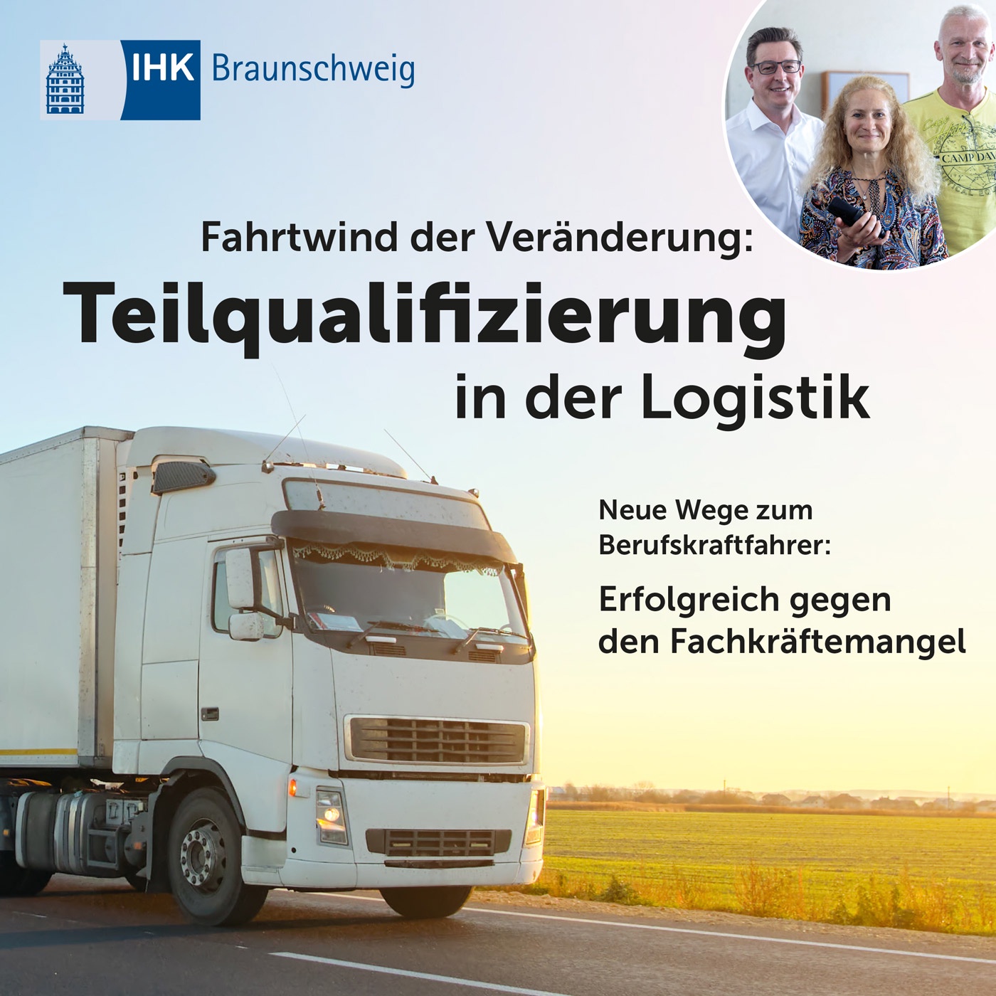 Fahrtwind der Veränderung: Teilqualifizierung in der Logistik