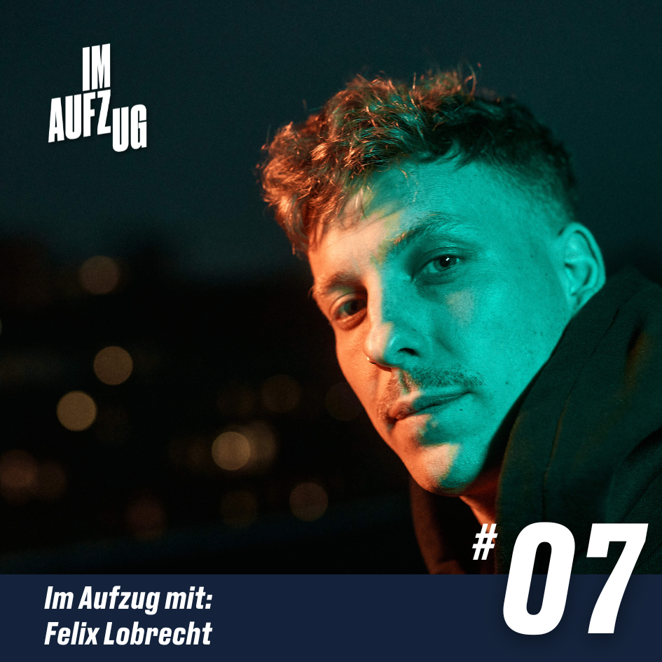 Im Aufzug mit Felix Lobrecht