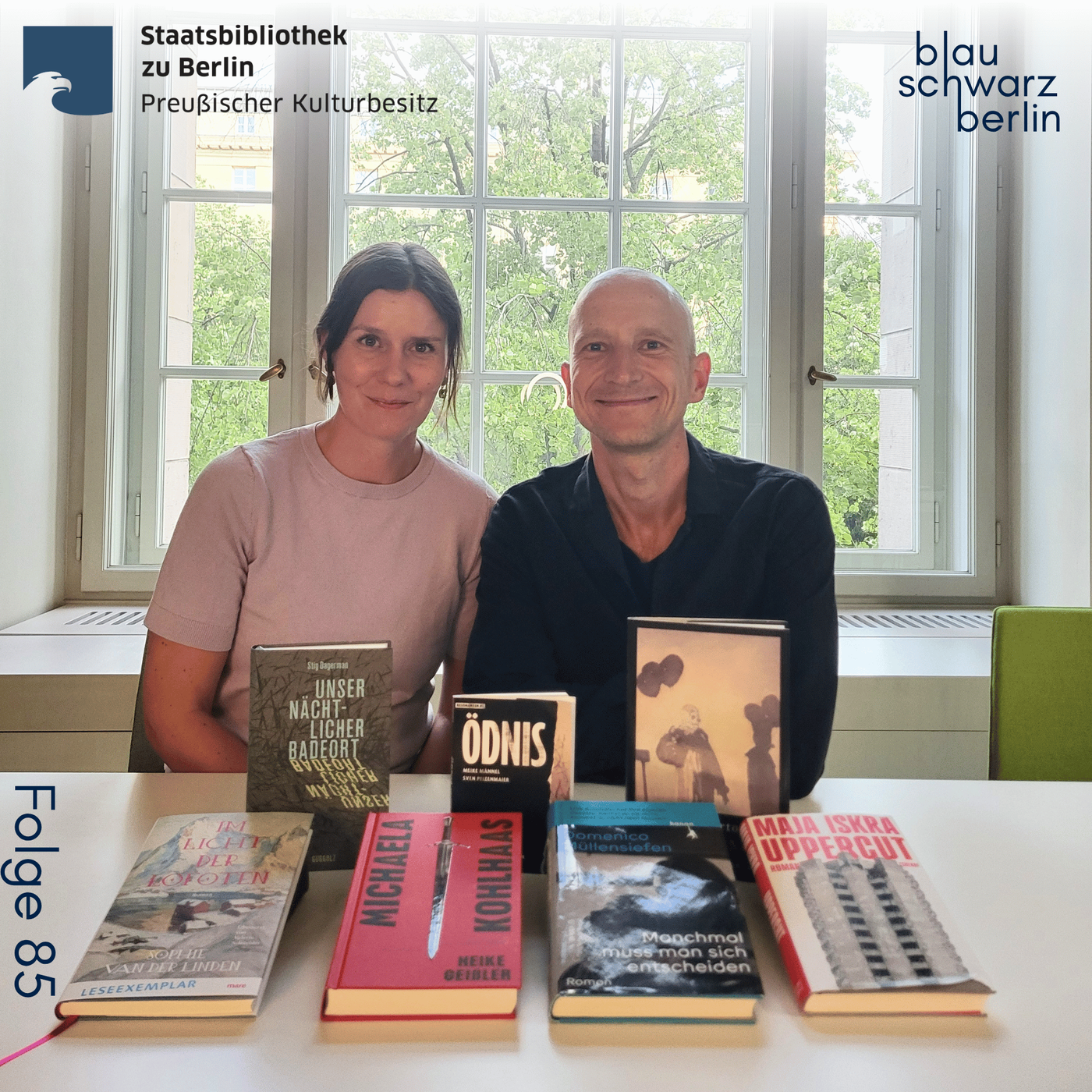 blauschwarzberlin. Der Literaturpodcast Folge #85 Juni 2026